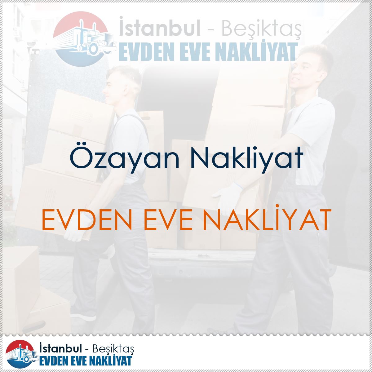 Özayan Nakliyat : Kapak Görseli